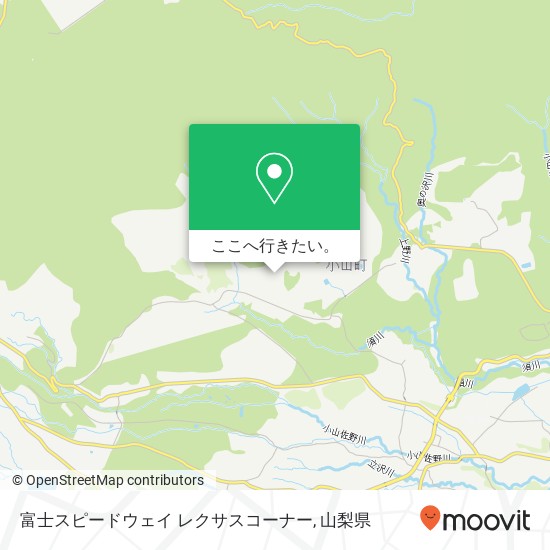 富士スピードウェイ レクサスコーナー地図