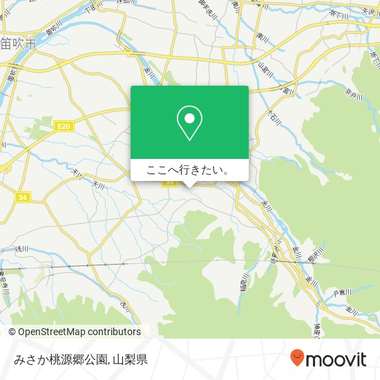 みさか桃源郷公園地図