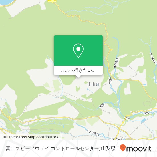 富士スピードウェイ コントロールセンター地図