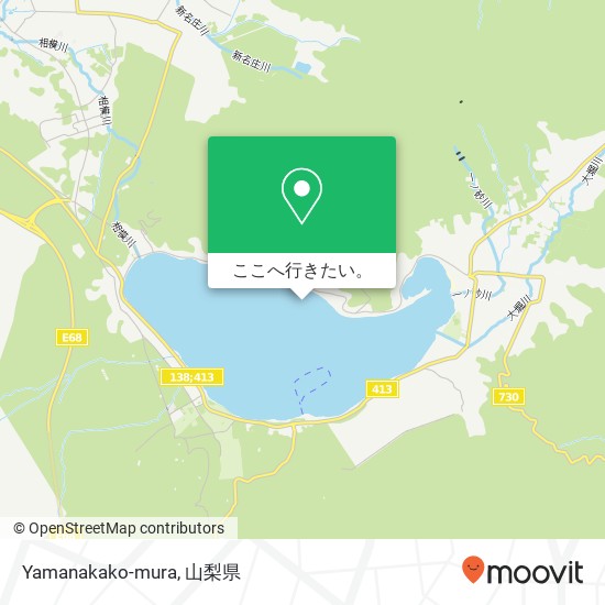 Yamanakako-mura地図