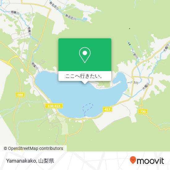 Yamanakako地図
