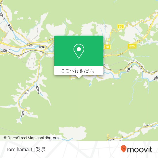 Tomihama地図