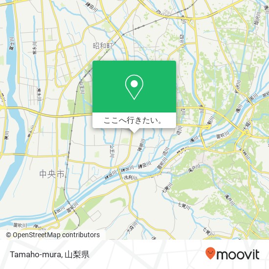 Tamaho-mura地図