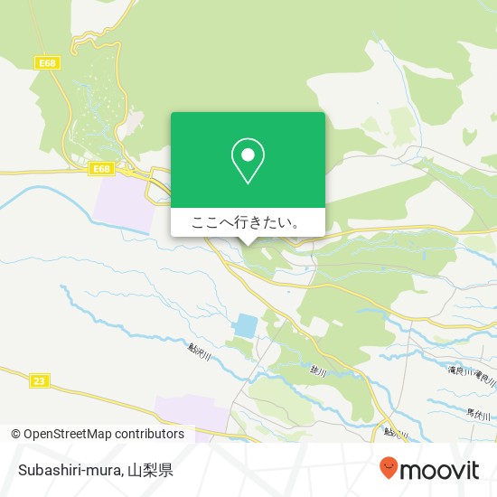 Subashiri-mura地図