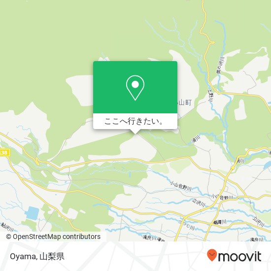 Oyama地図
