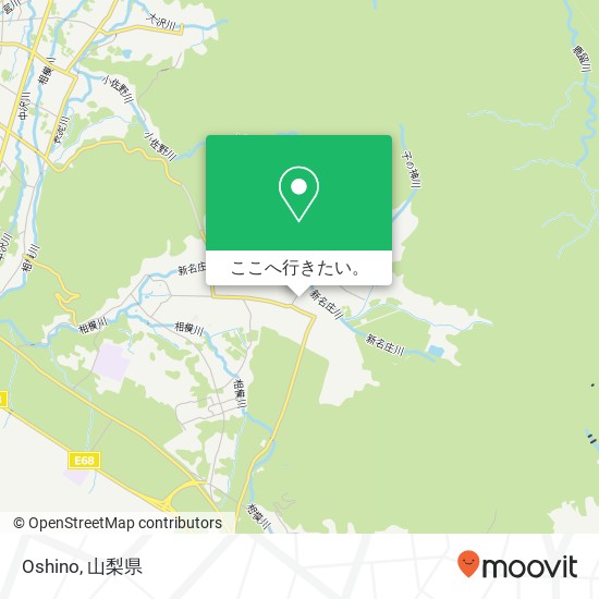Oshino地図