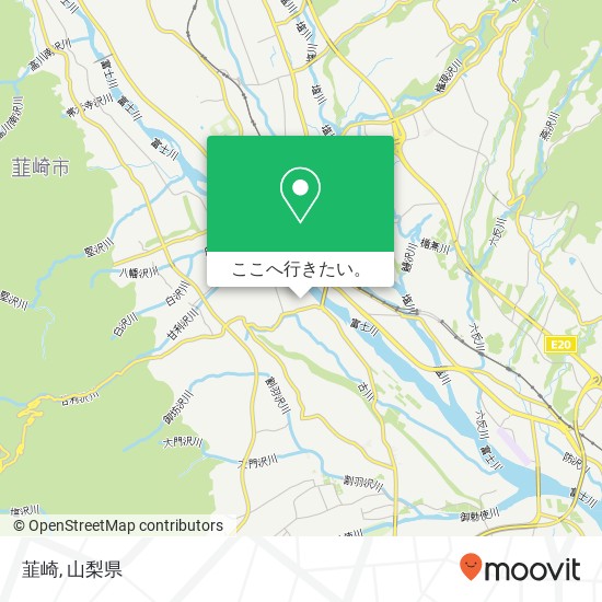 韮崎地図