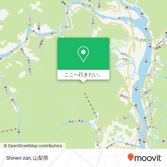 Shinen-zan地図
