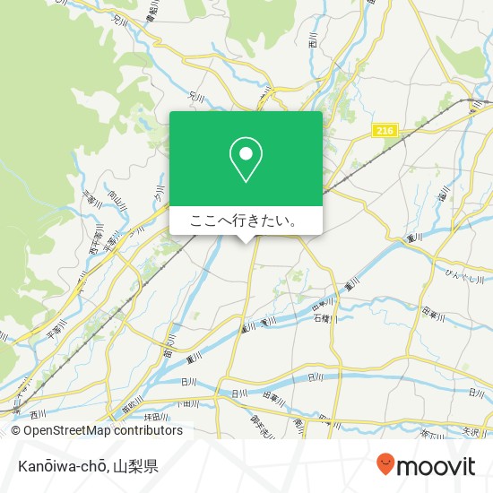 Kanōiwa-chō地図