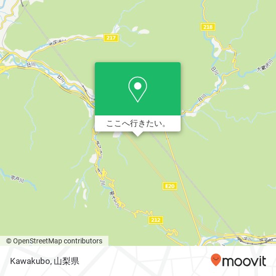 Kawakubo地図
