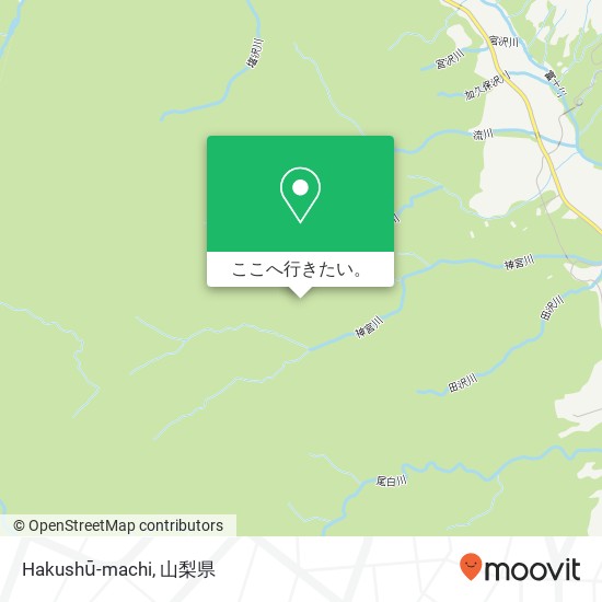 Hakushū-machi地図