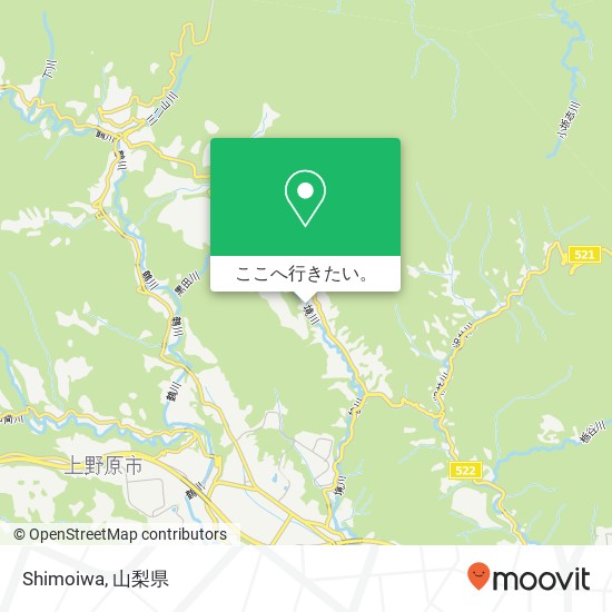 Shimoiwa地図