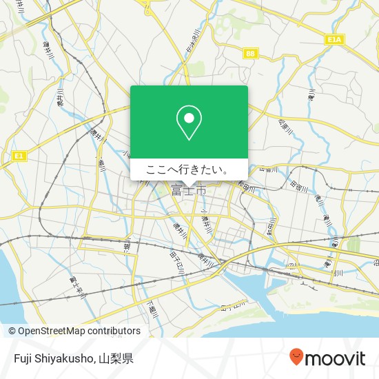 Fuji Shiyakusho地図