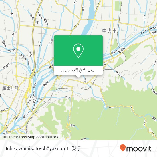 Ichikawamisato-chōyakuba地図