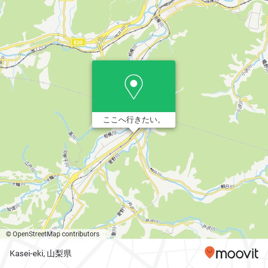 Kasei-eki地図