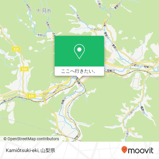 Kamiōtsuki-eki地図
