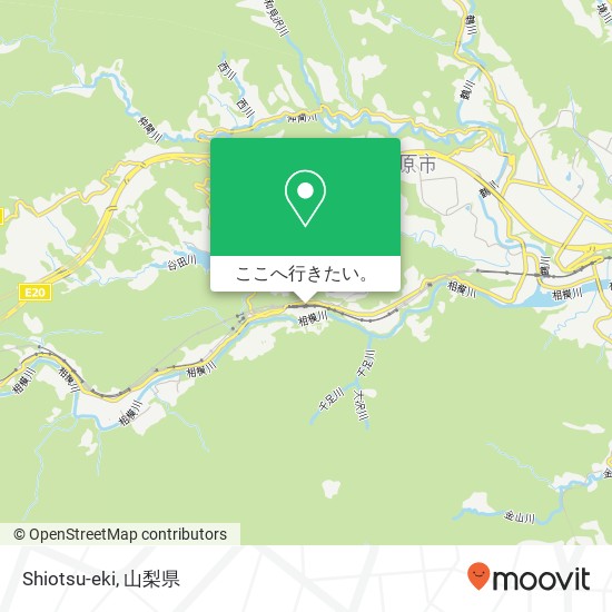 Shiotsu-eki地図