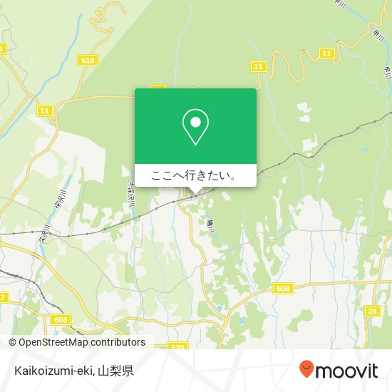 Kaikoizumi-eki地図