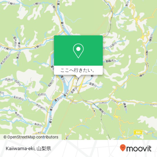Kaiiwama-eki地図