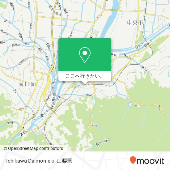 Ichikawa Daimon-eki地図