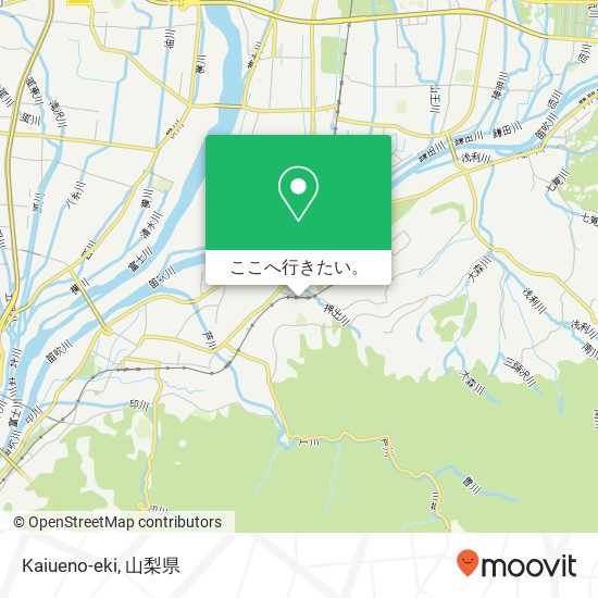 Kaiueno-eki地図