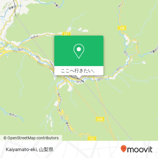 Kaiyamato-eki地図