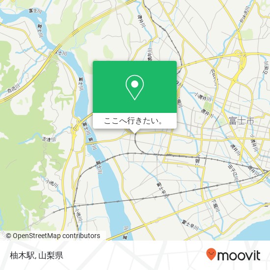 柚木駅地図