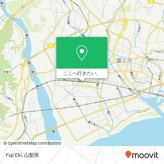 Fuji Eki地図