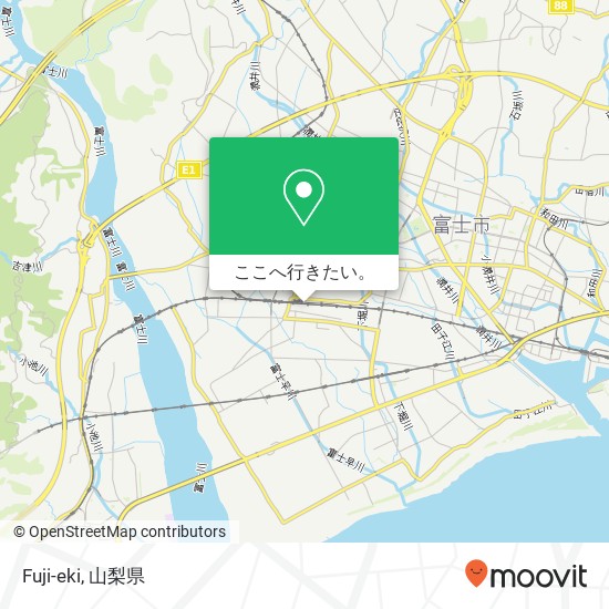 Fuji-eki地図