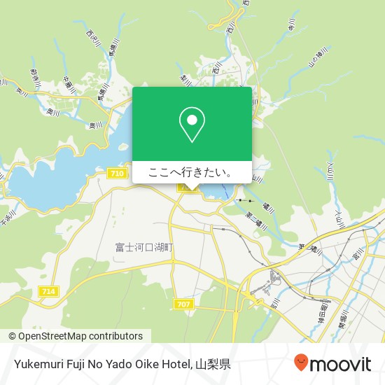 Yukemuri Fuji No Yado Oike Hotel地図