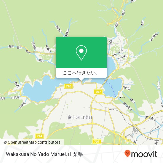 Wakakusa No Yado Maruei地図