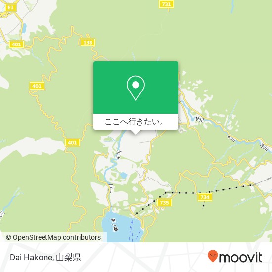 Dai Hakone地図