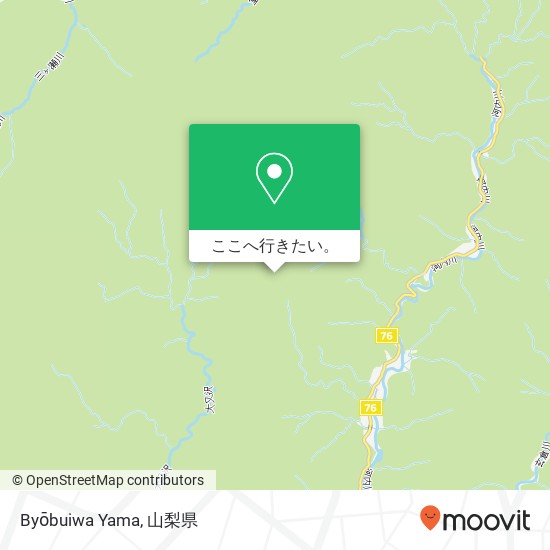 Byōbuiwa Yama地図