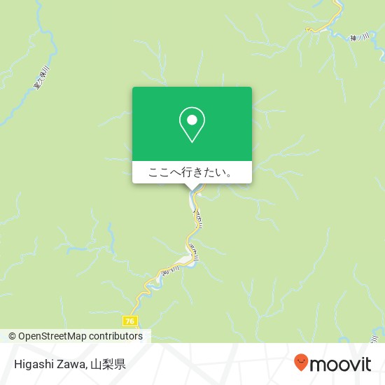 Higashi Zawa地図