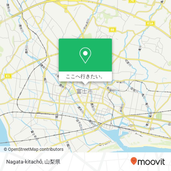 Nagata-kitachō地図