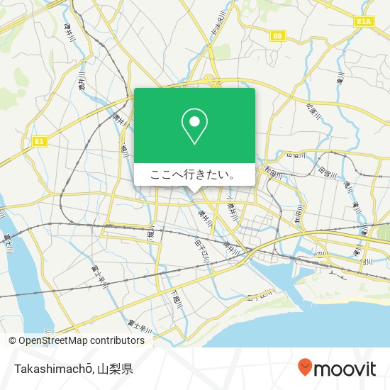 Takashimachō地図
