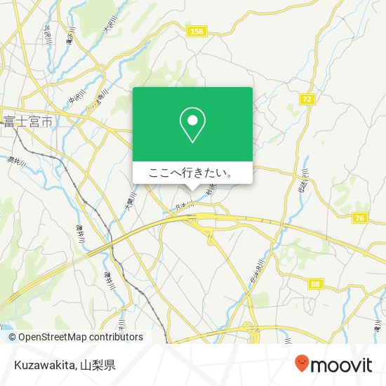 Kuzawakita地図