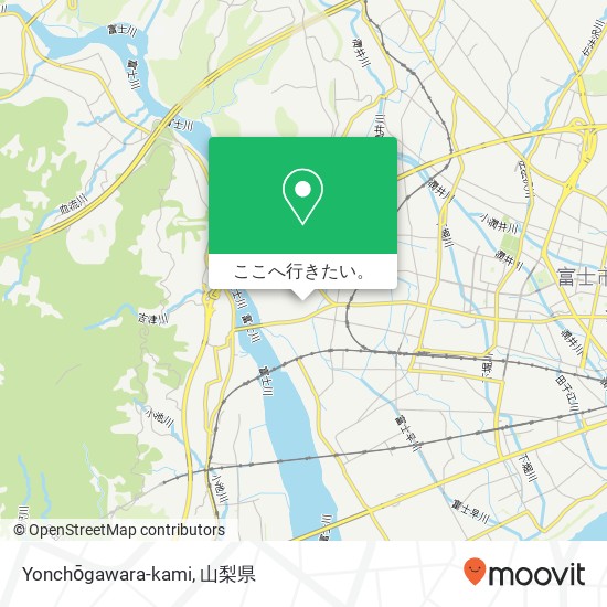 Yonchōgawara-kami地図