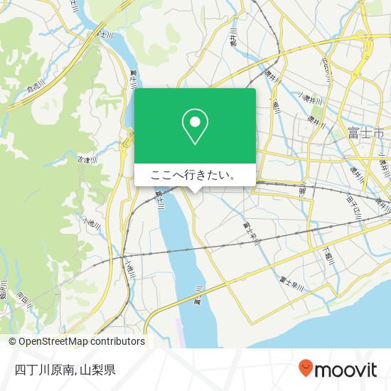 四丁川原南地図