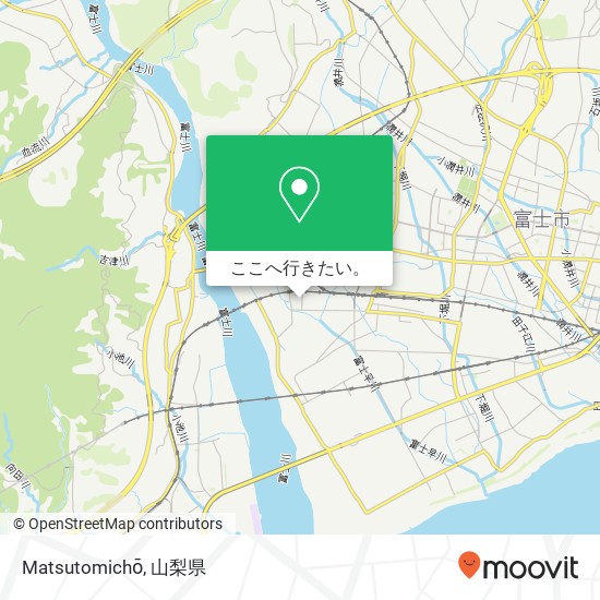 Matsutomichō地図