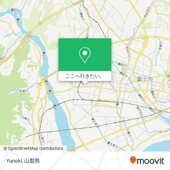Yunoki地図