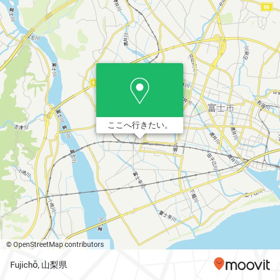 Fujichō地図