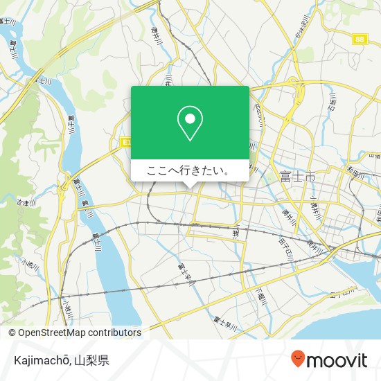 Kajimachō地図