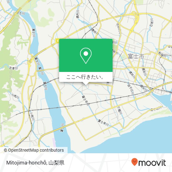 Mitojima-honchō地図