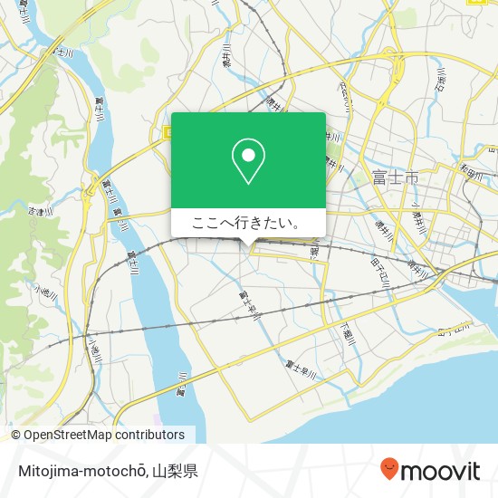 Mitojima-motochō地図