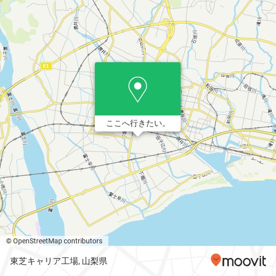 東芝キャリア工場地図