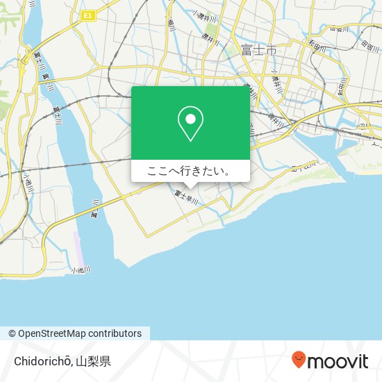 Chidorichō地図