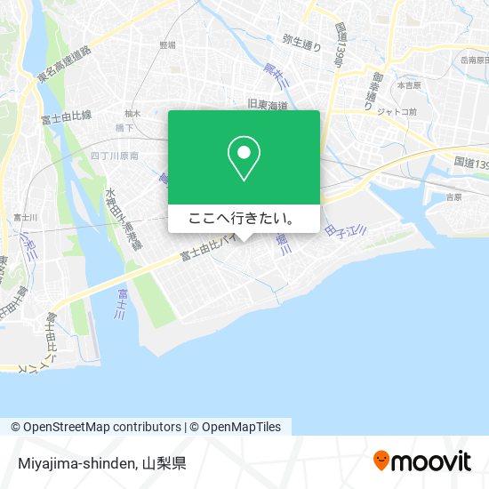 Miyajima-shinden地図