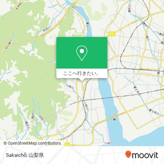 Sakaichō地図