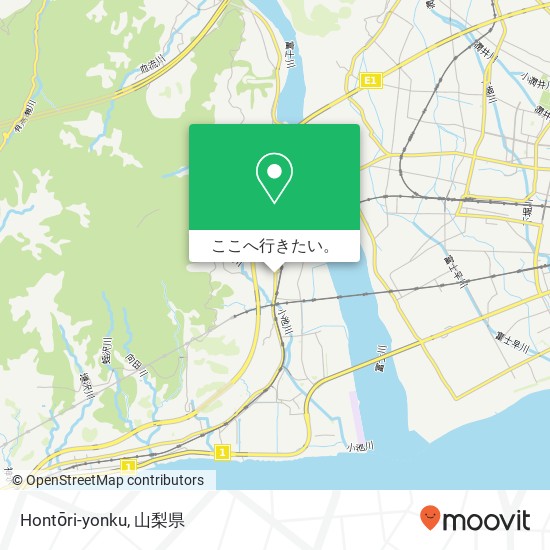 Hontōri-yonku地図